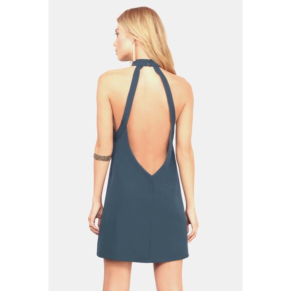 NEW Tobi Kasey Short Dress LARGE Deep V Neck Low Back - Picture 2 of 12